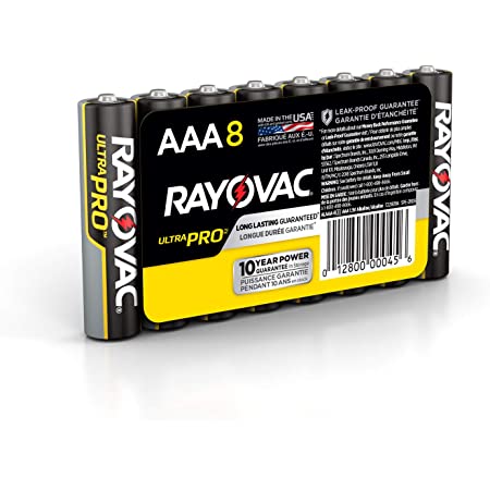 Rayovac AAA Battery UltraPro 8-Pack